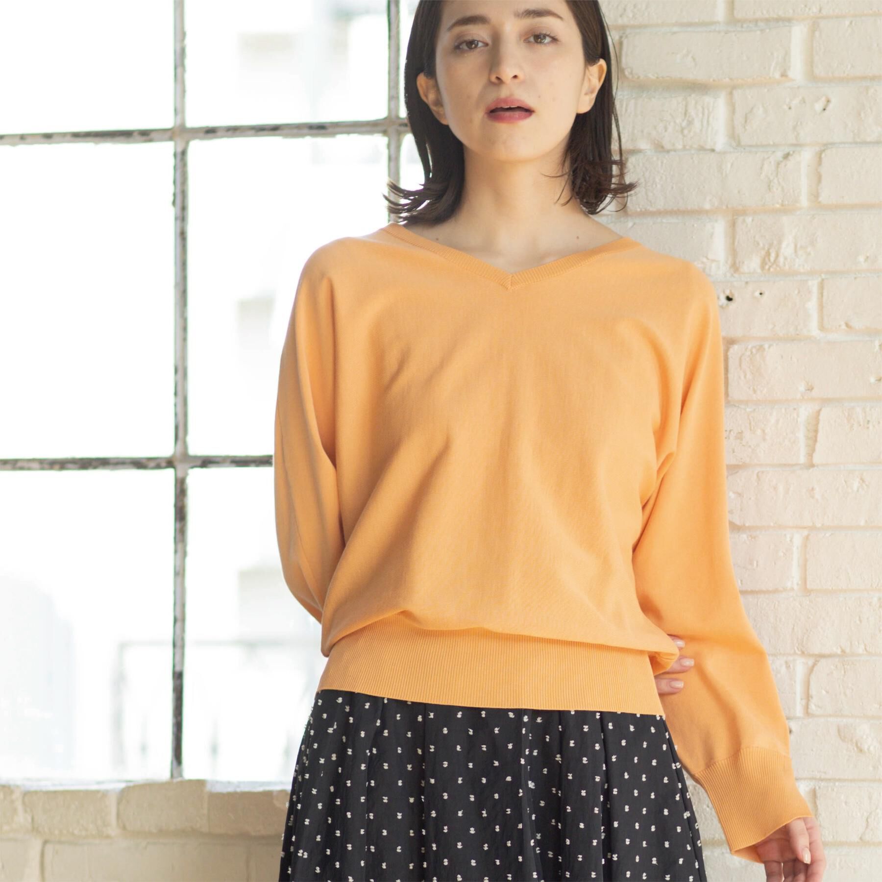 OPAQUE.CLIP「リラクシードルマンスリーブニット【洗濯機OK/抗ピル】」|ニット・セーター|