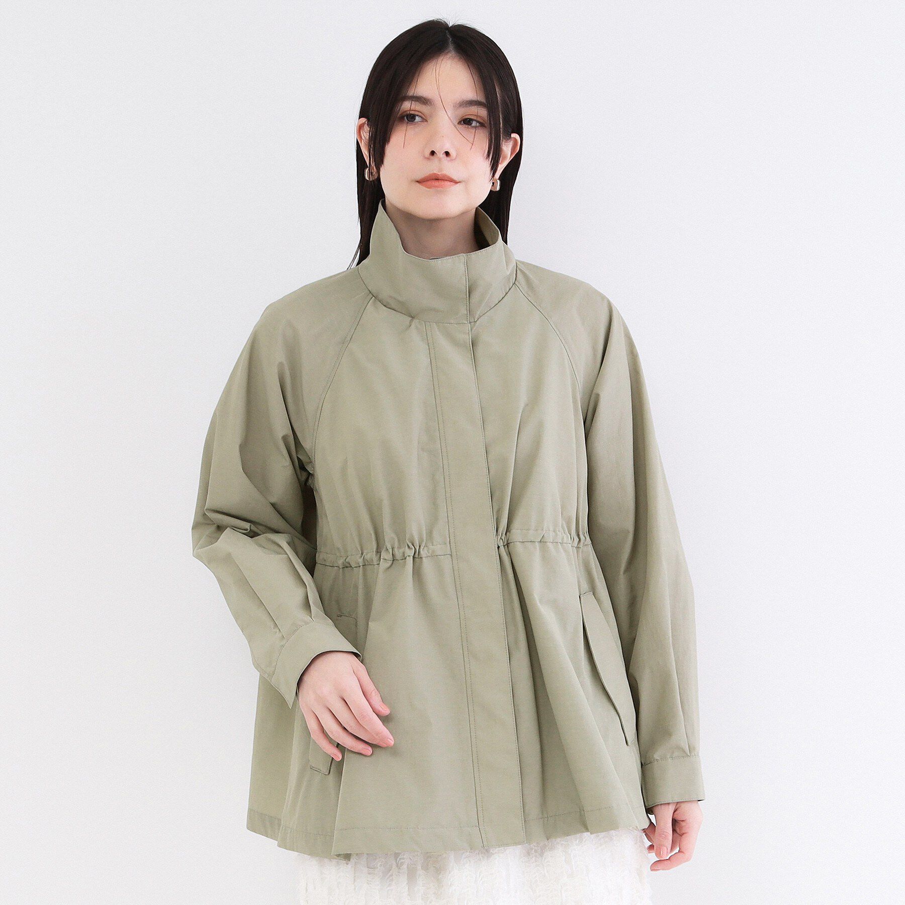 OPAQUE.CLIP「撥水スタンドZIPブルゾン【洗濯機OK/UVケア/花粉対応】」|ブルゾン・スタジャン|