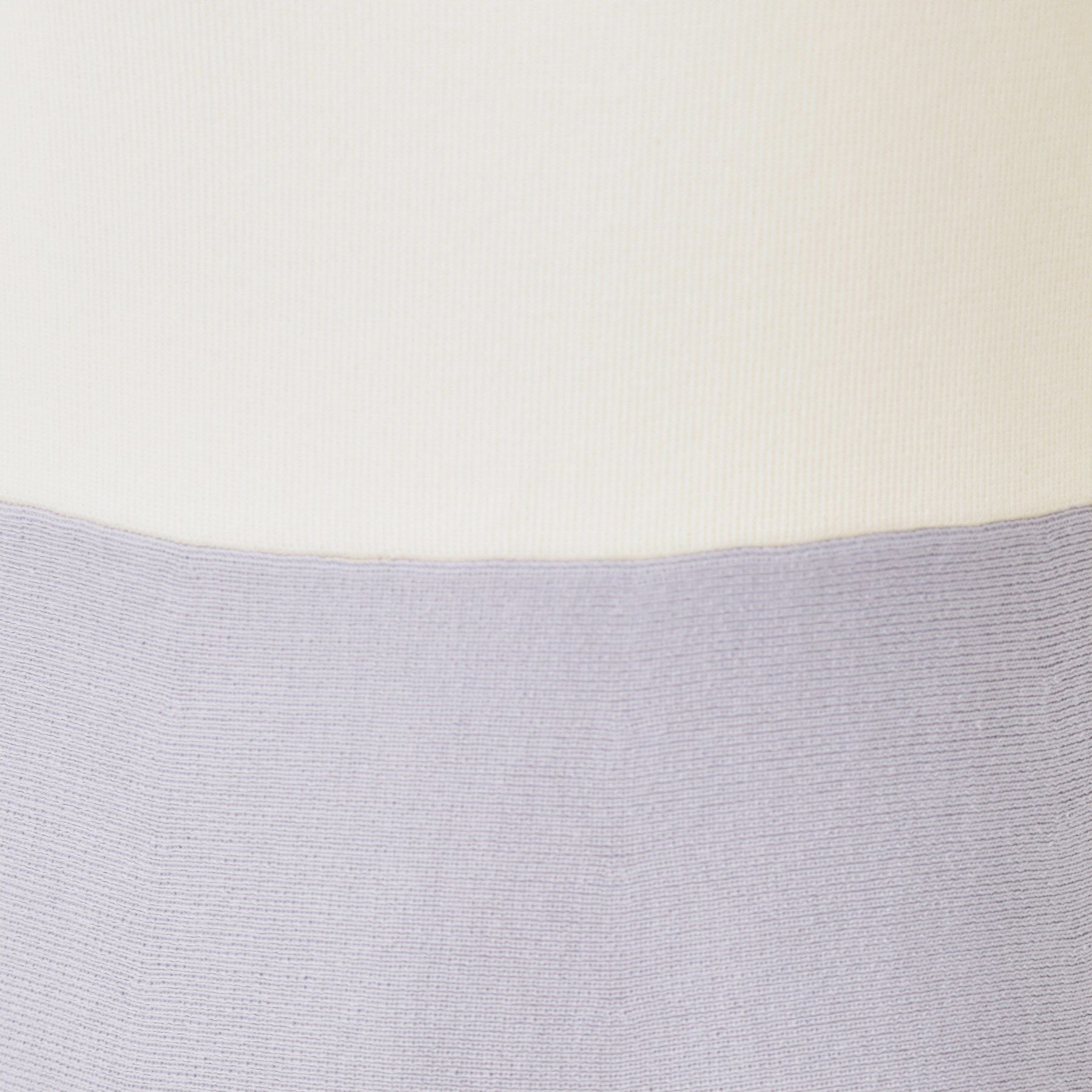 Couture broach「【ハレの日・通勤】スクエアネック バイカラー ニットワンピース」|ワンピース|