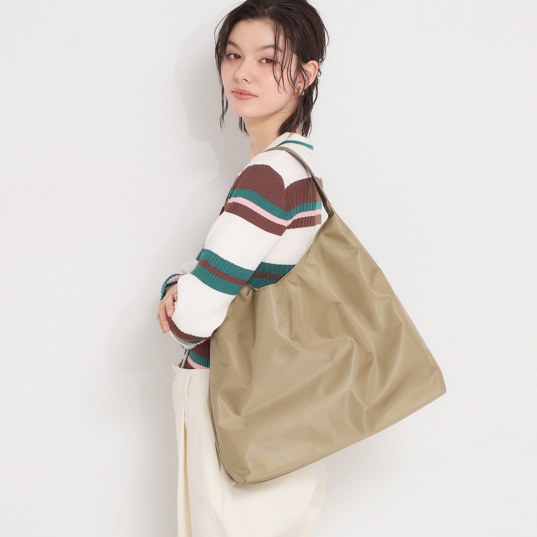 THE SHOP TK「トライアングルナイロンバッグ」|トートバッグ|