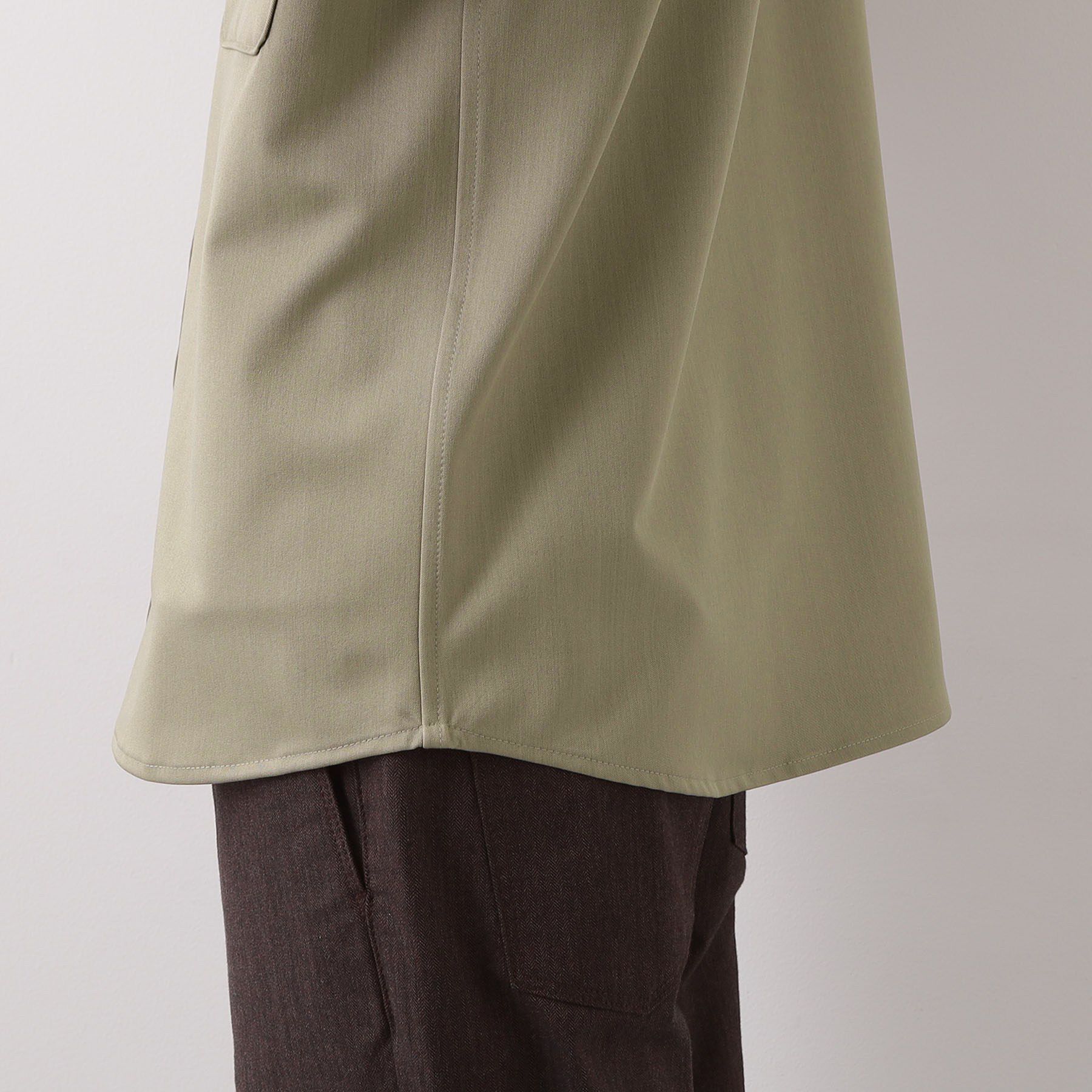 THE SHOP TK「FLEX LINE  カバーオール　ストレッチ/防シワ/マシンウォッシャブル/セットアップ可」|シャツ・ブラウス|