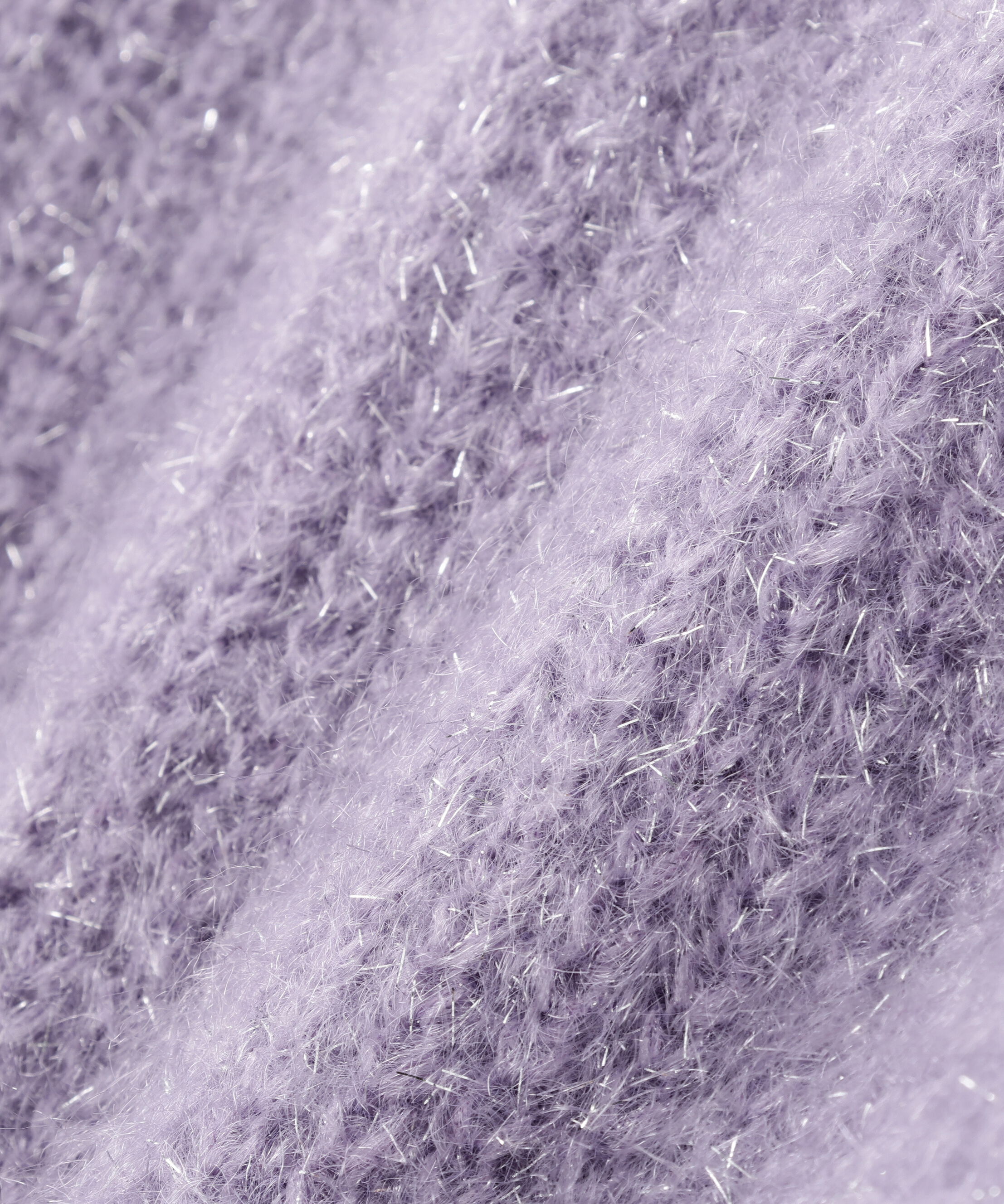  「ヘアリーラメオフショルニット」|ニット・セーター|