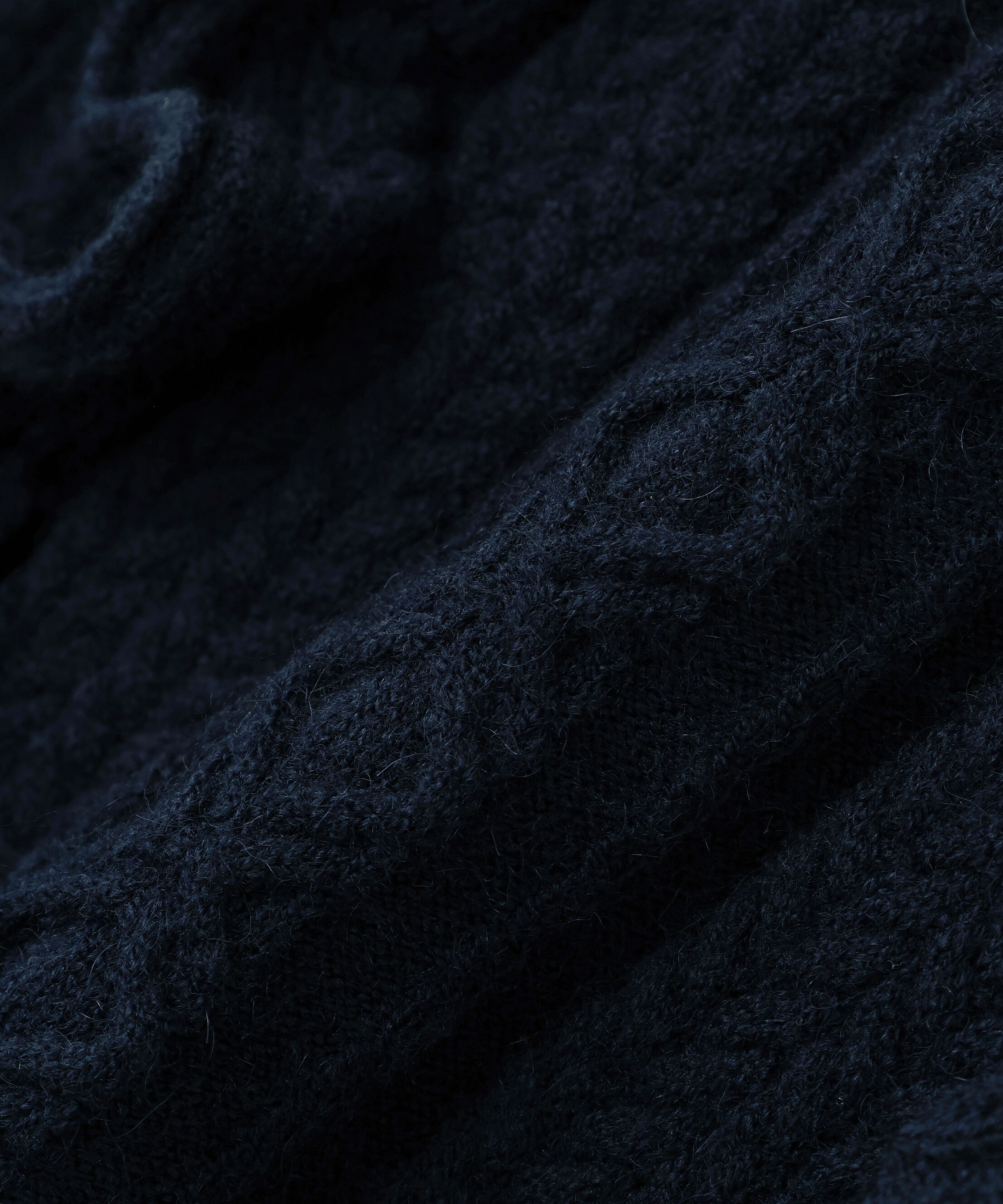  「ミニケーブルフリルニット」|ニット・セーター|