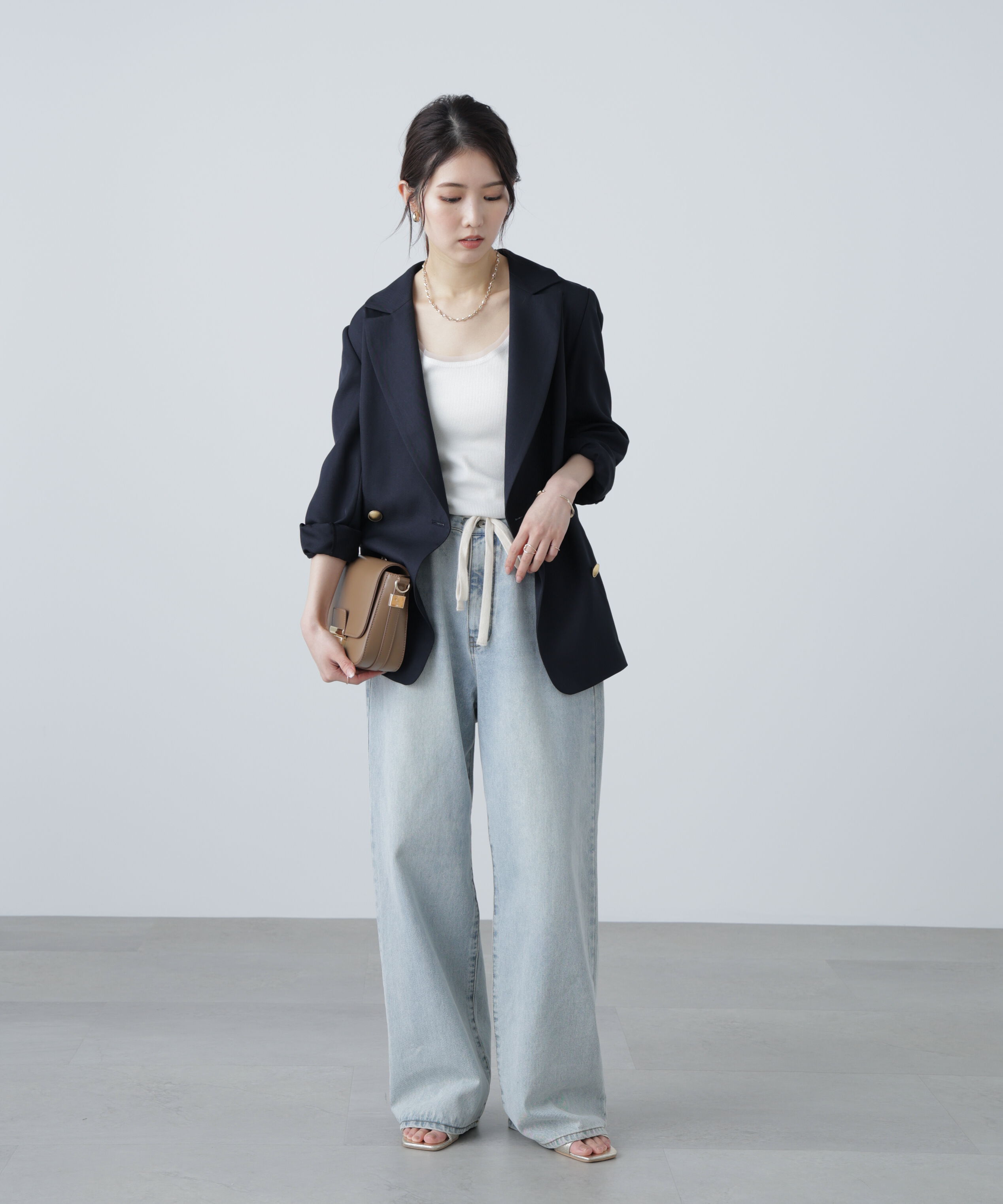  「金ボタンダブルブレストジャケット」|その他|