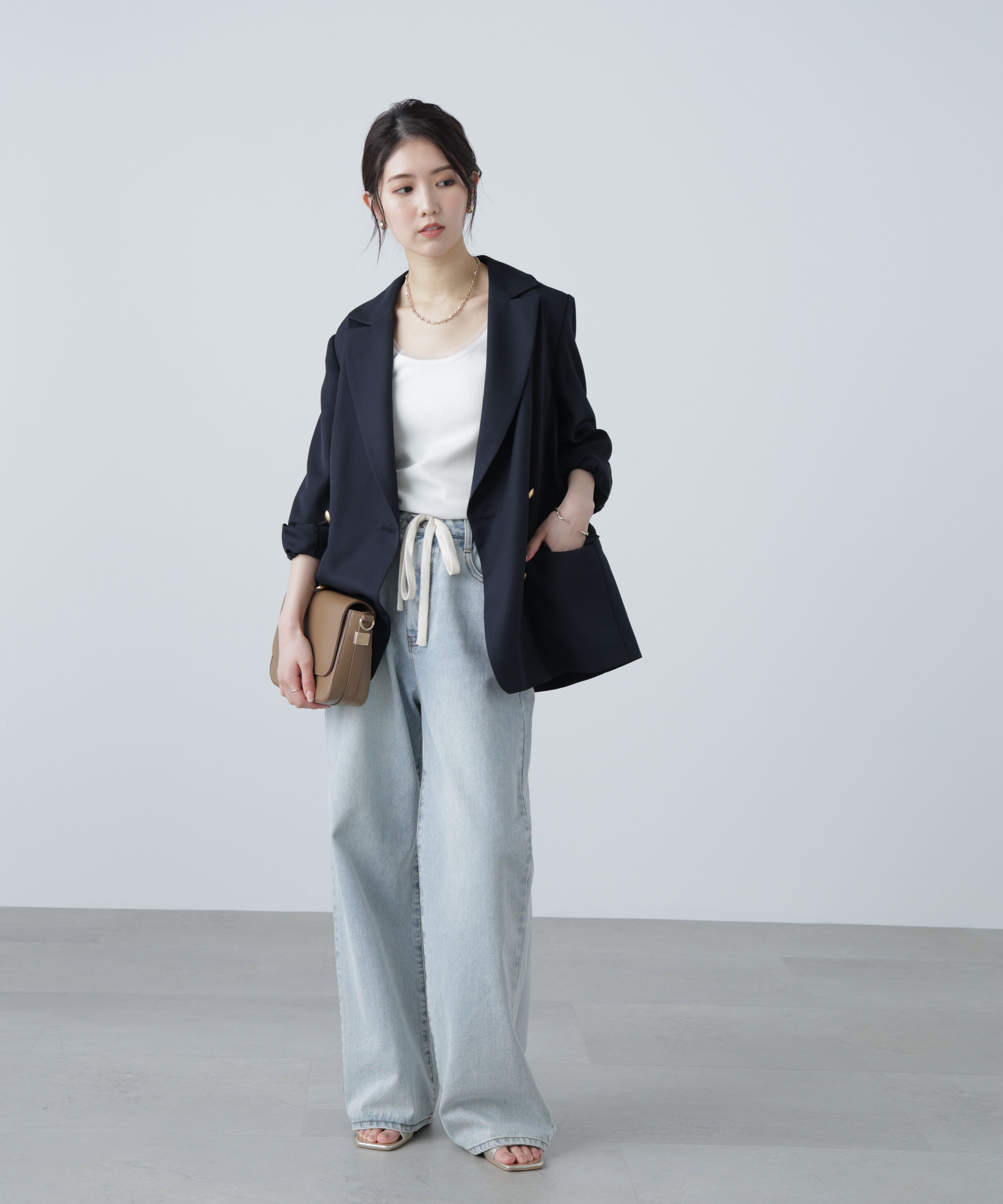  「金ボタンダブルブレストジャケット」|その他|