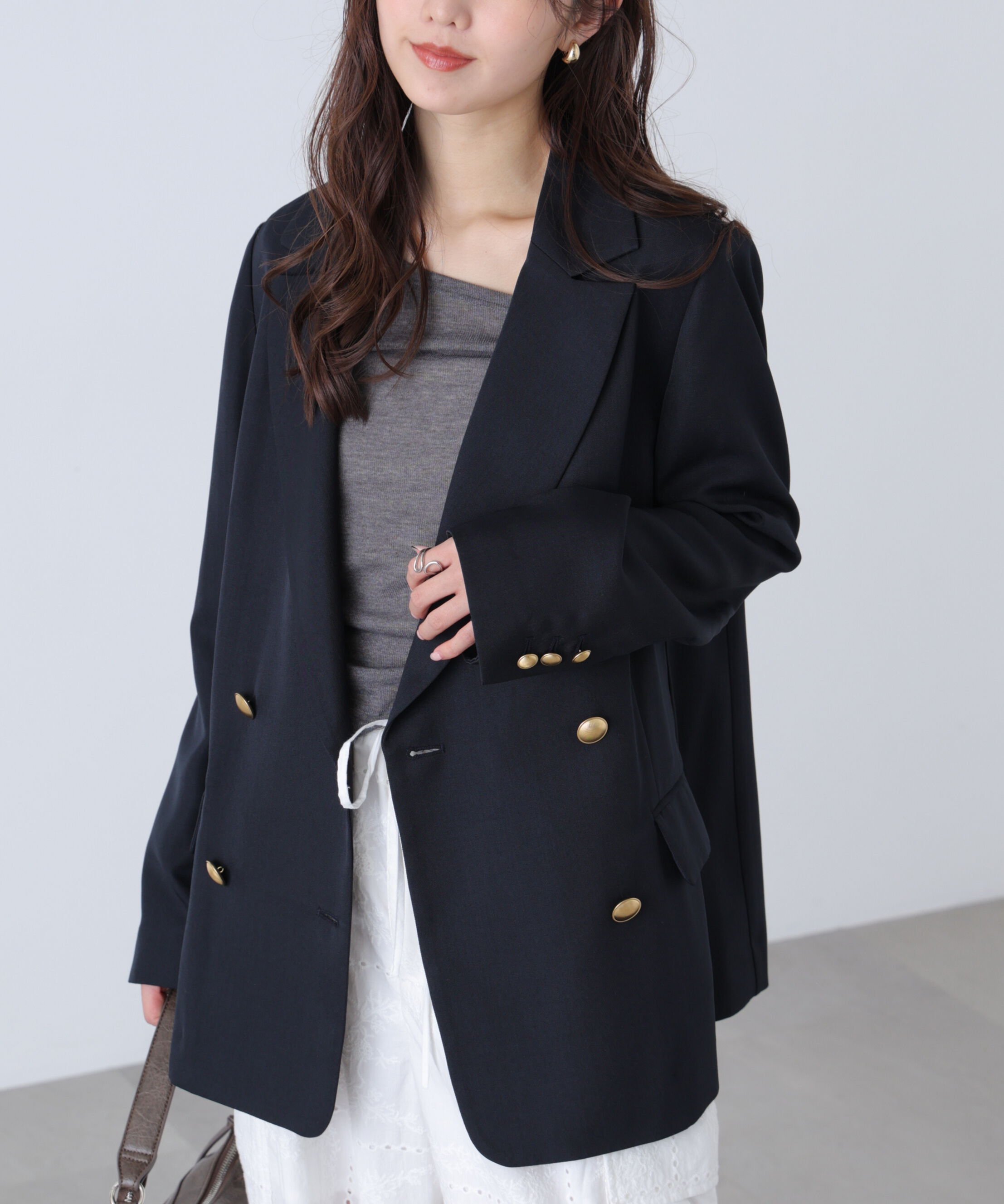  「金ボタンダブルブレストジャケット」|その他|