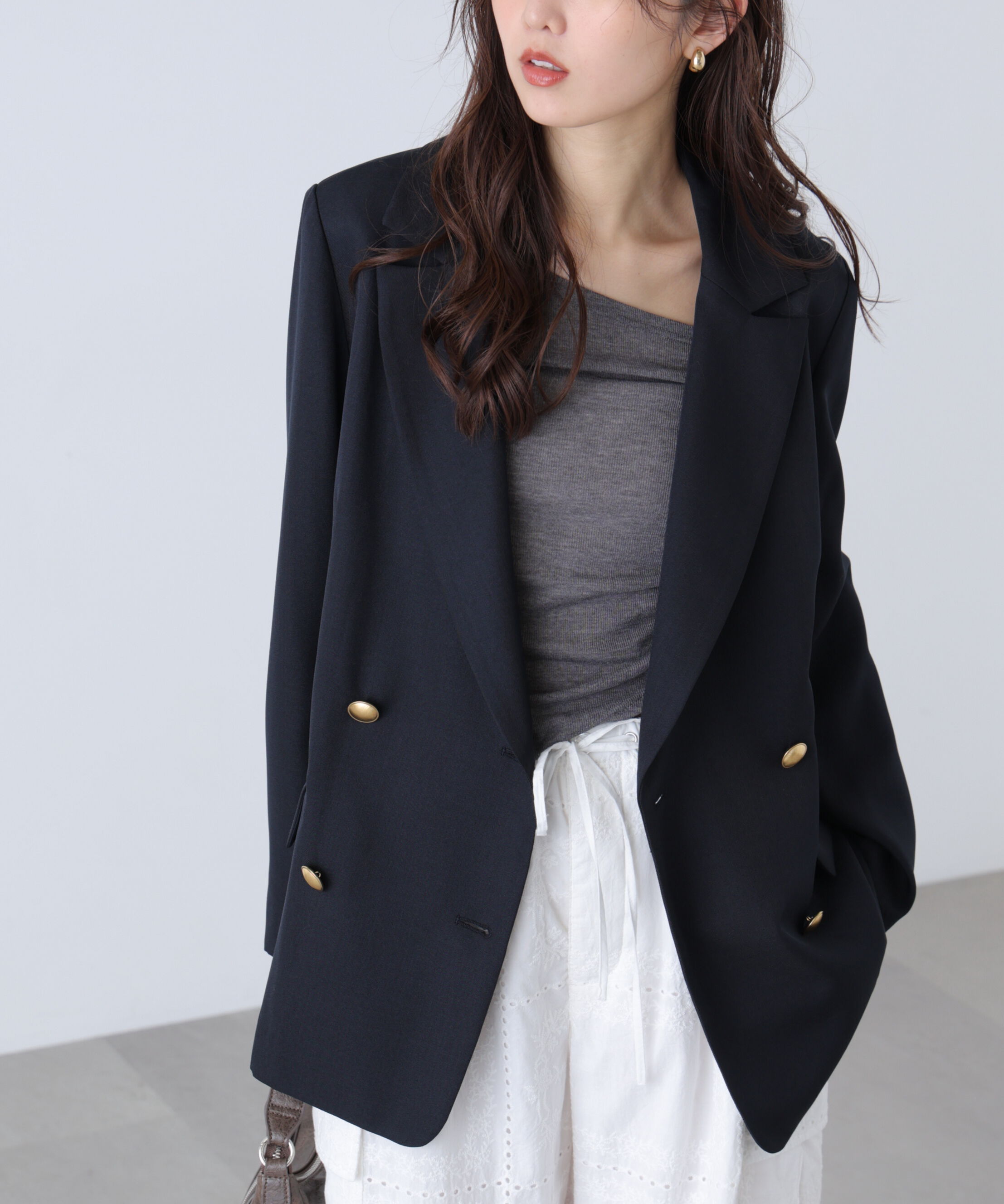  「金ボタンダブルブレストジャケット」|その他|