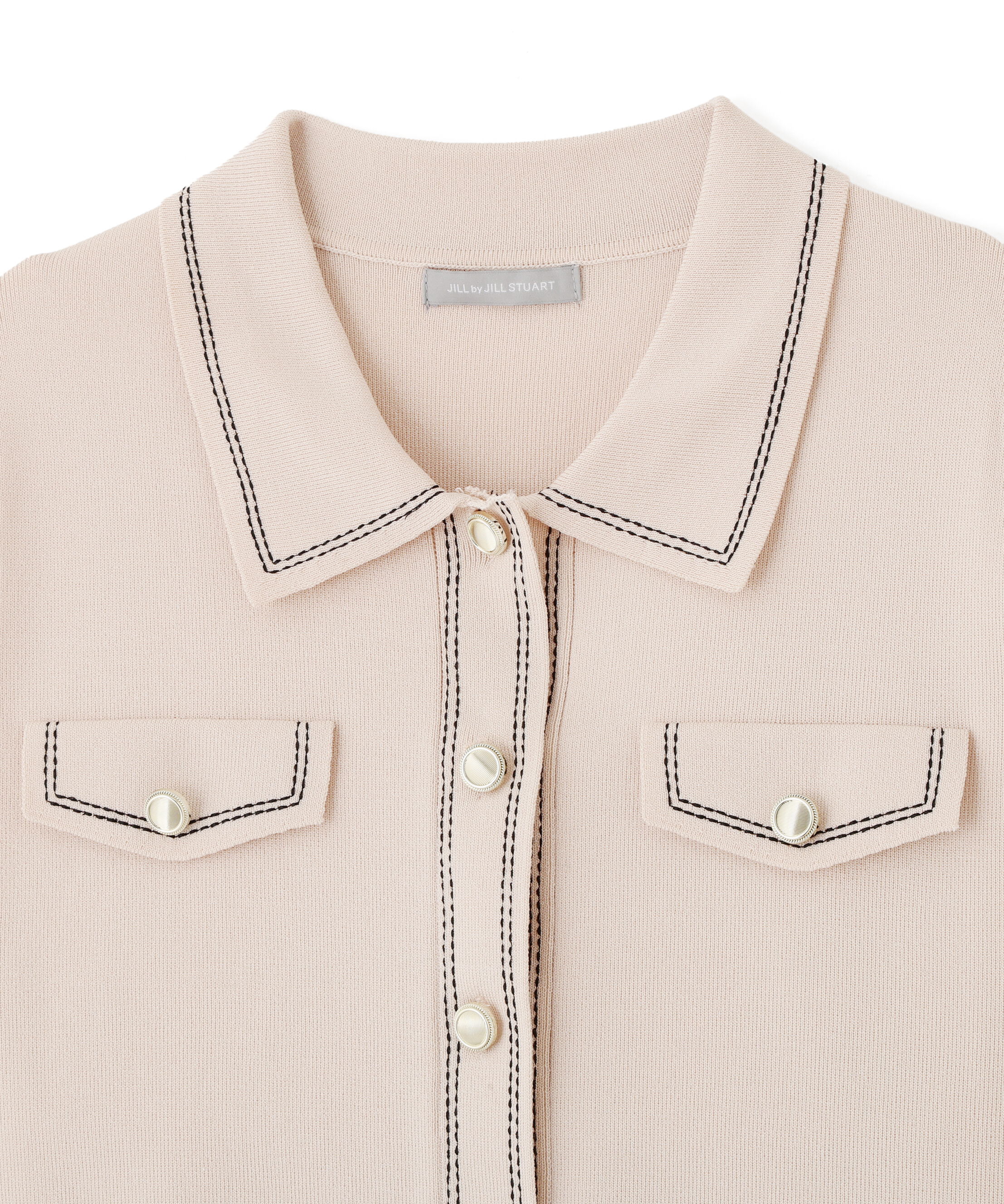  「ステッチポロニット」|ニット・セーター|