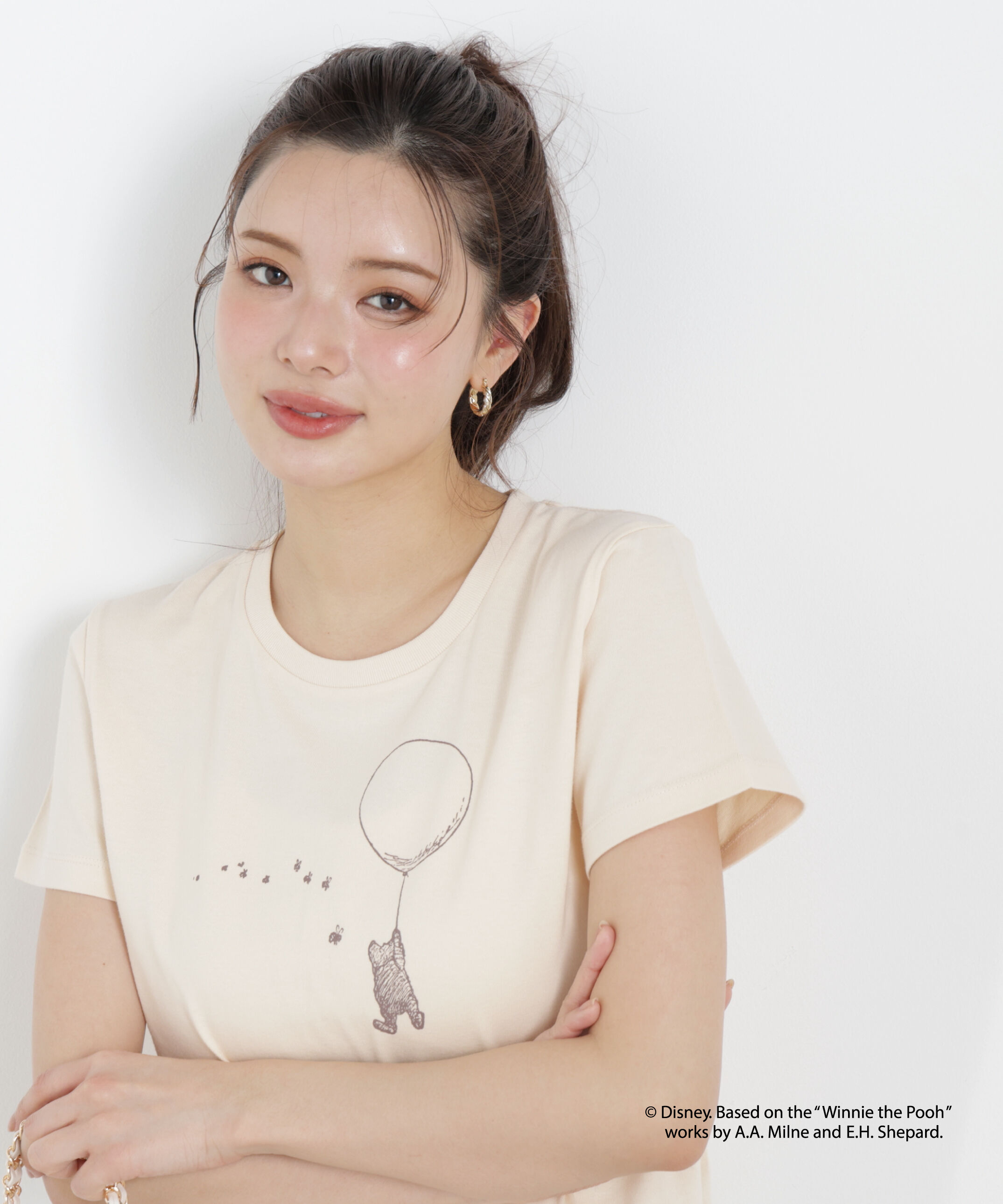 PROPORTION BODY DRESSING「フロントプリントTシャツ」|Tシャツ・カットソー|