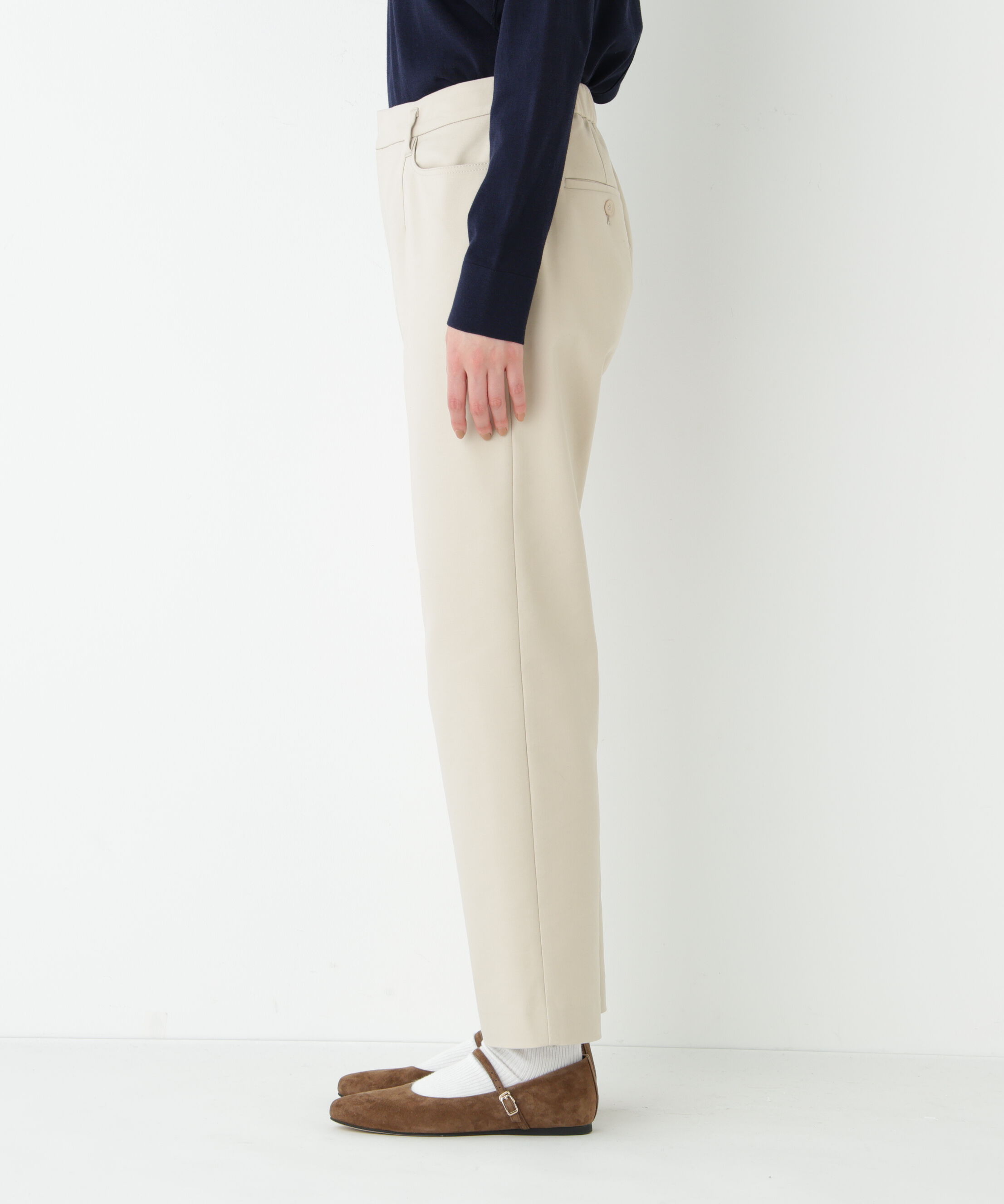  「◆《ウォッシャブル/ストレッチ素材》細身ストレッチストレートパンツ」|その他|