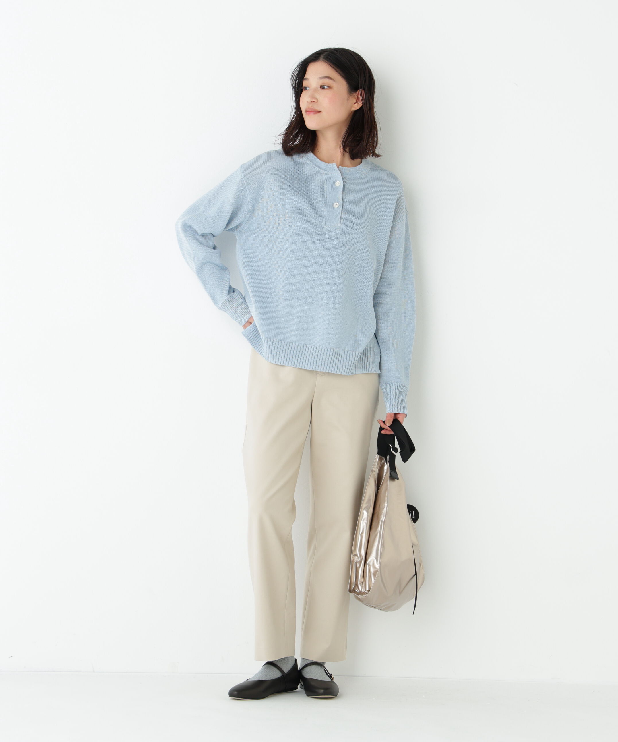  「◆《ウォッシャブル/ストレッチ素材》細身ストレッチストレートパンツ」|その他|