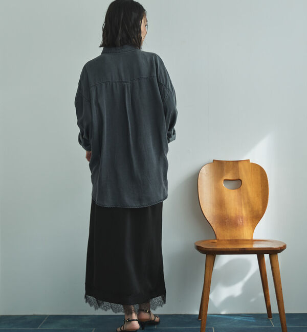 Doux archives「ソフトデニム２ＷＡＹシャツ／」|シャツ・ブラウス|