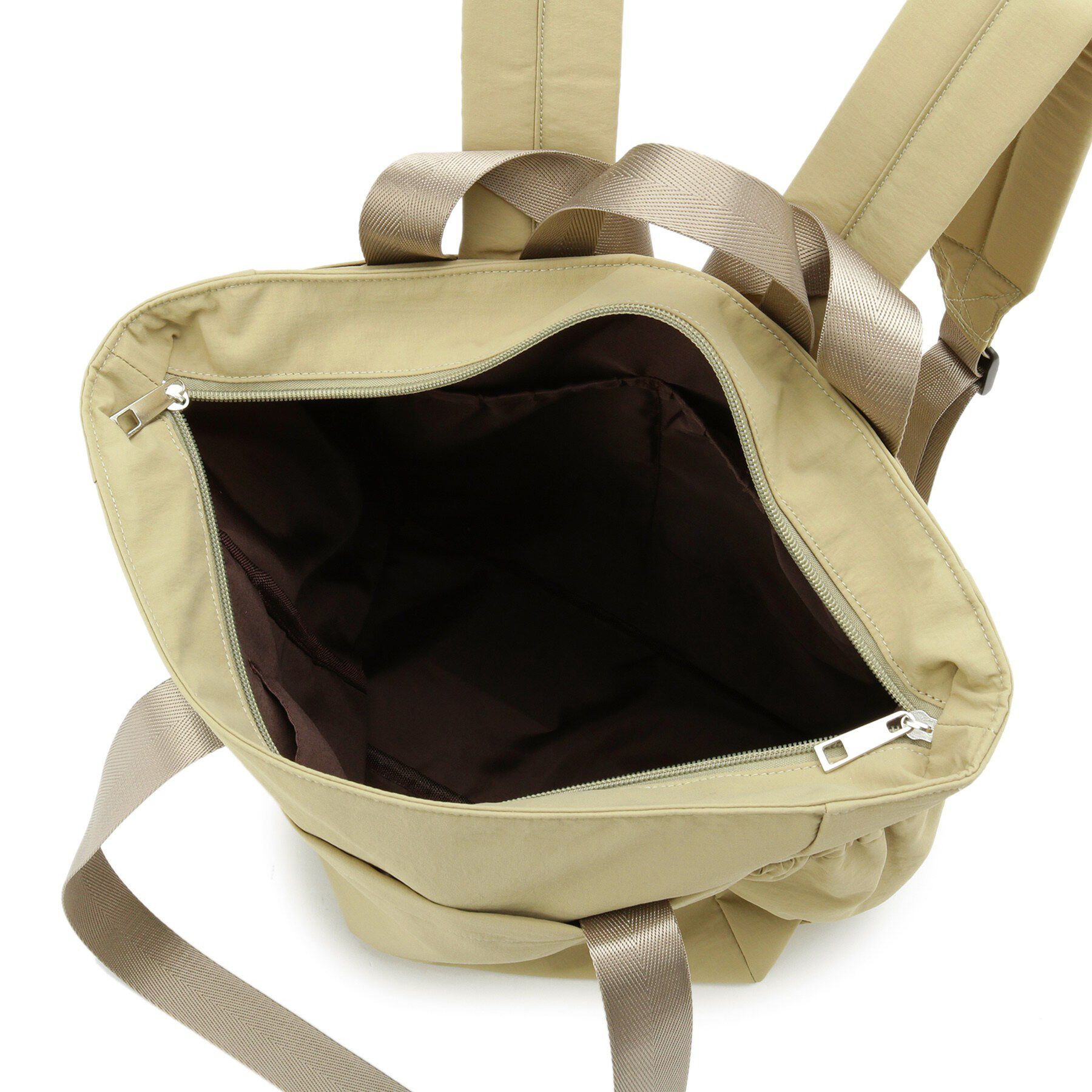 SHOO･LA･RUE「【撥水/2WAY/キャリーオン】トートにもなる スクエアリュック」|リュック|