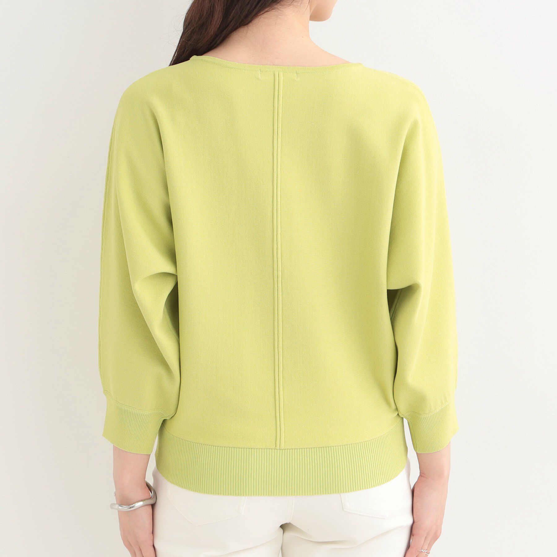 SHOO･LA･RUE「【洗える】軽やかでさらっとしたタッチ すっきり見えドルマンニット」|ニット・セーター|