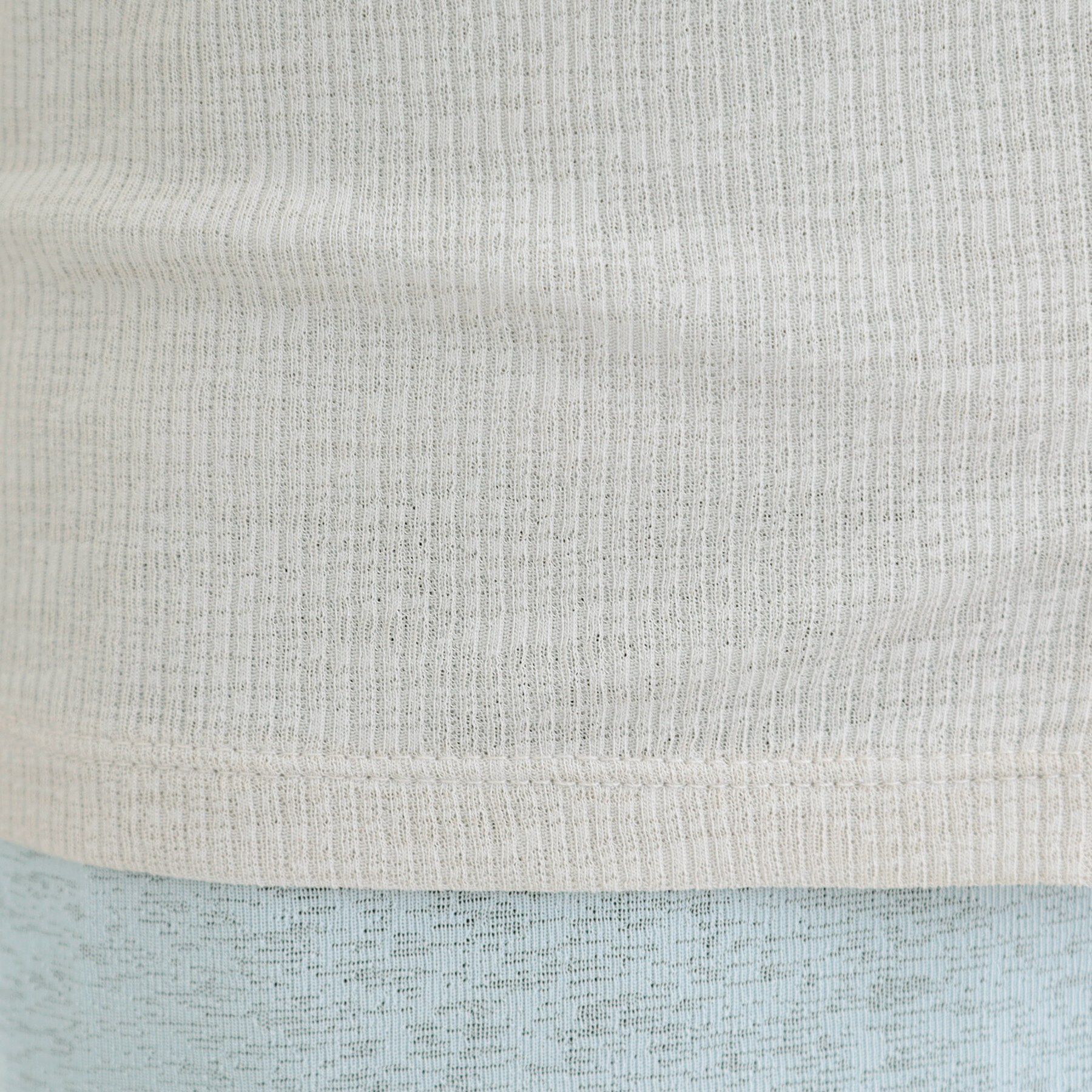 SHOO･LA･RUE「【2点セット/洗濯機可/S-LL】こなれ感あるレイヤードスタイルが即完成 シアーカーディガン+ロンT」|その他|