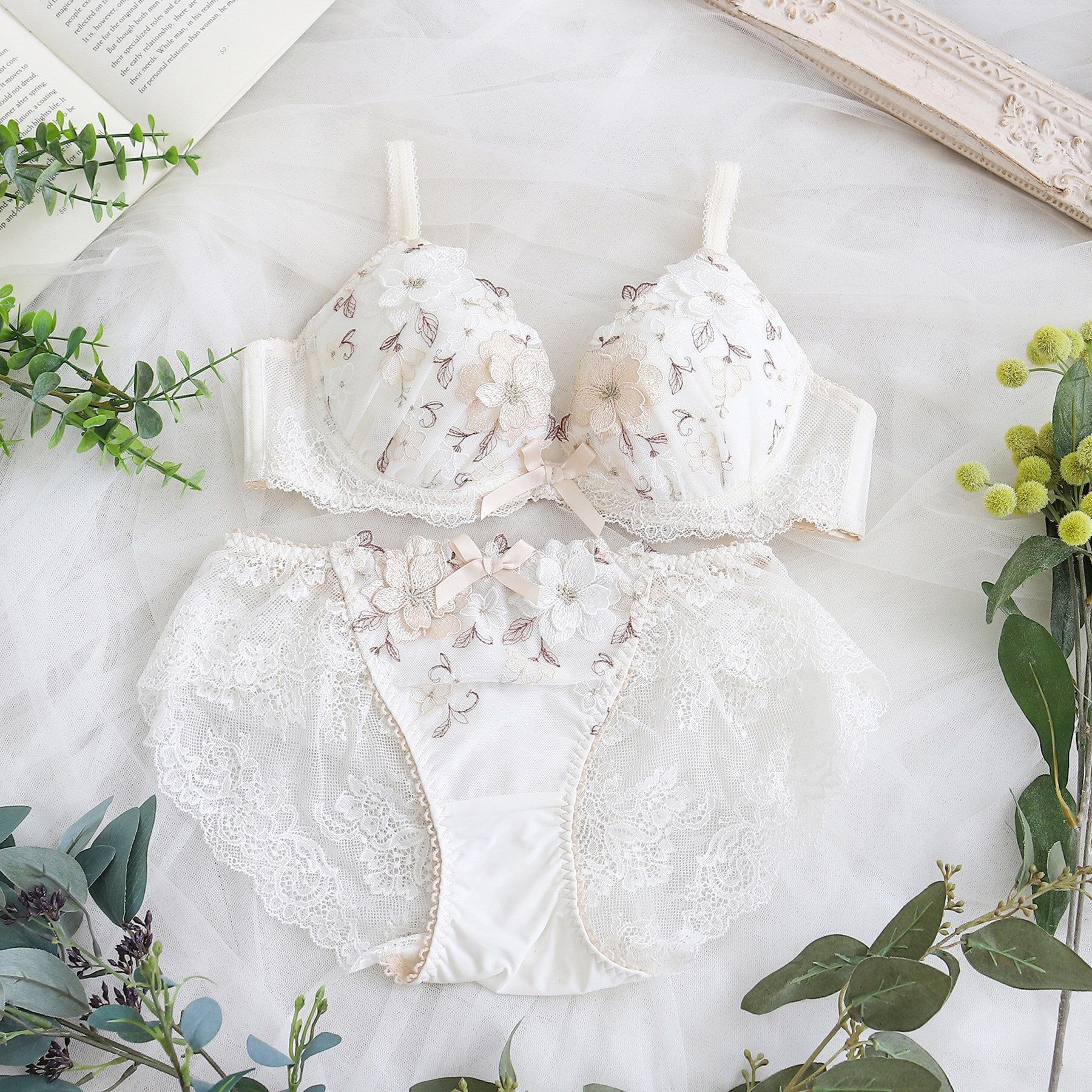 Risa Magli「アイヴィー レースショーツ」|インナー|