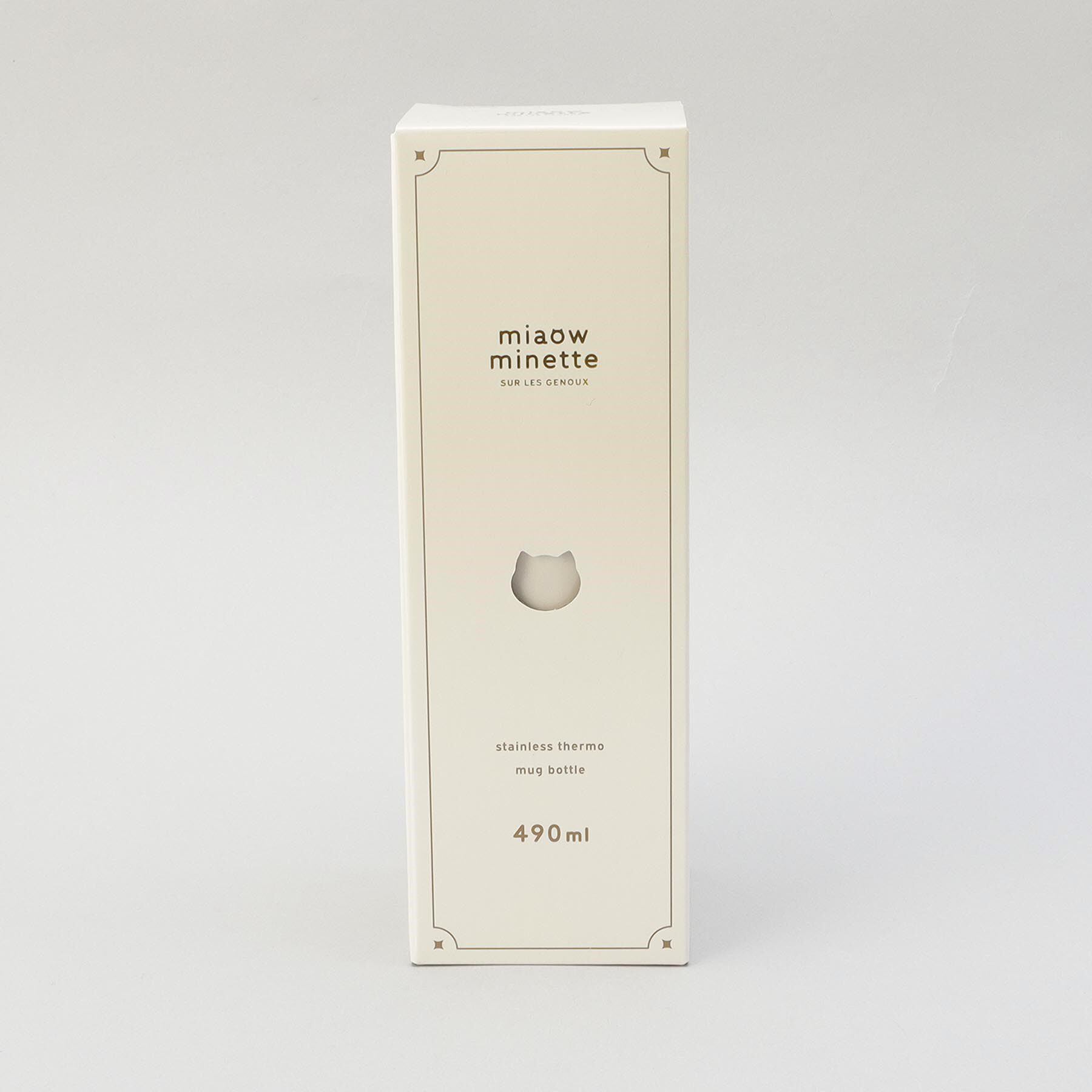212 KITCHEN STORE「にゃお ねこみみステンレスマグボトル W」|食器・キッチングッズ|