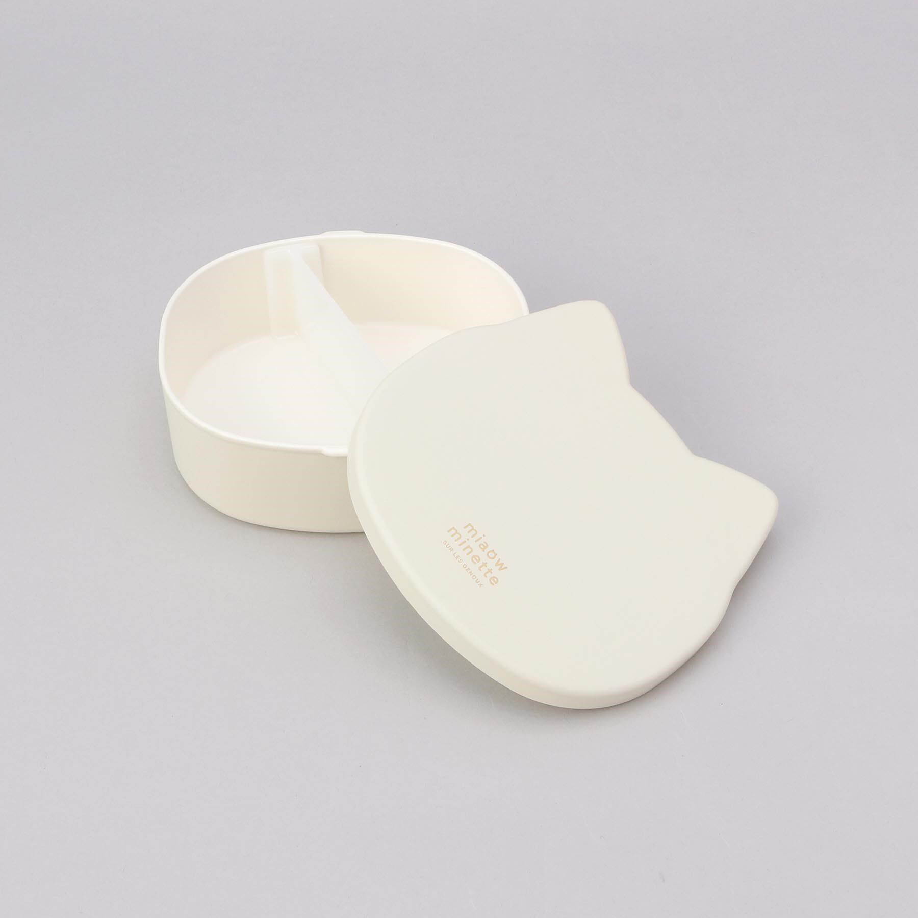 212 KITCHEN STORE「にゃお ねこみみワンタッチランチ W」|食器・キッチングッズ|