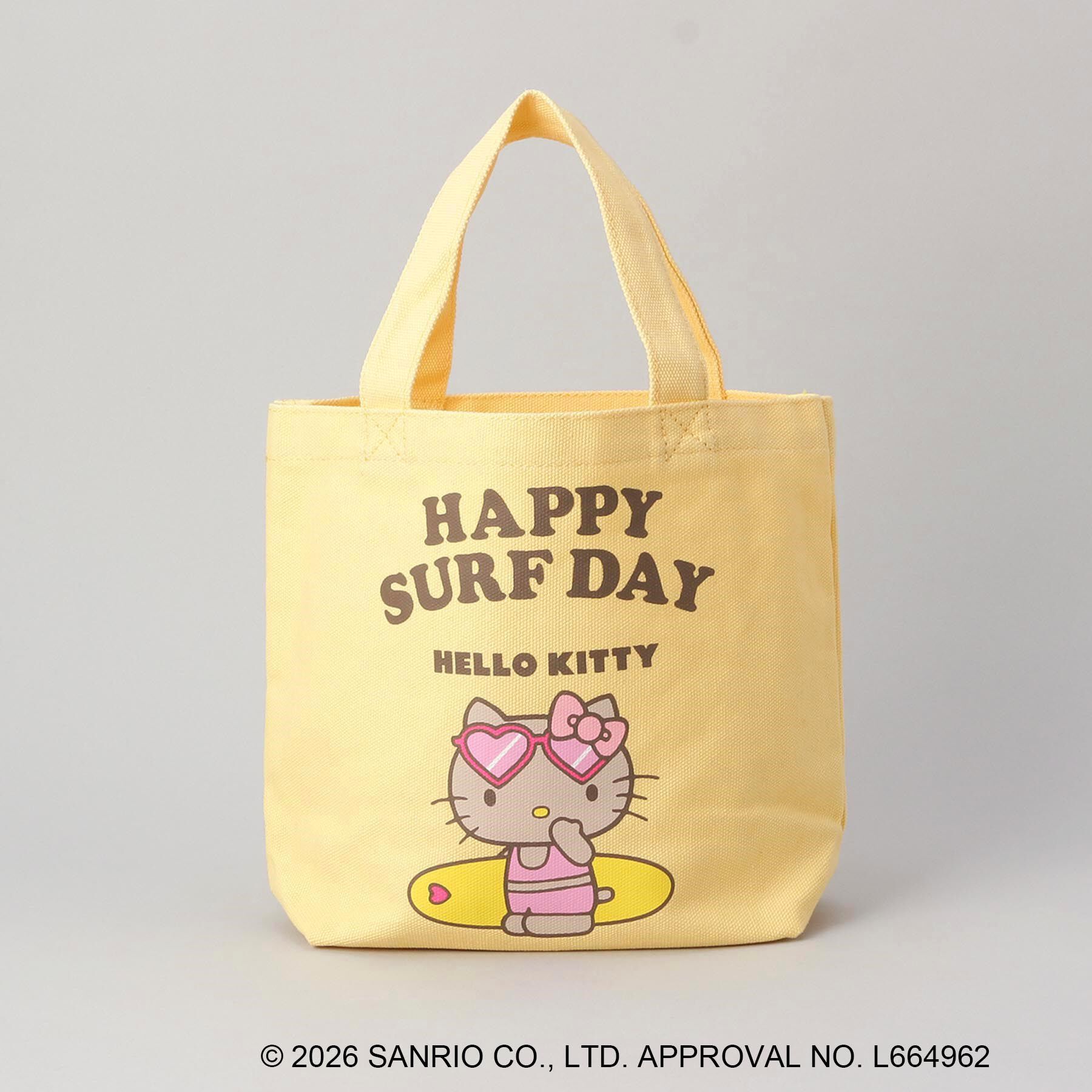 212 KITCHEN STORE「日焼けハローキティ ミニランチバッグ YE」|その他|