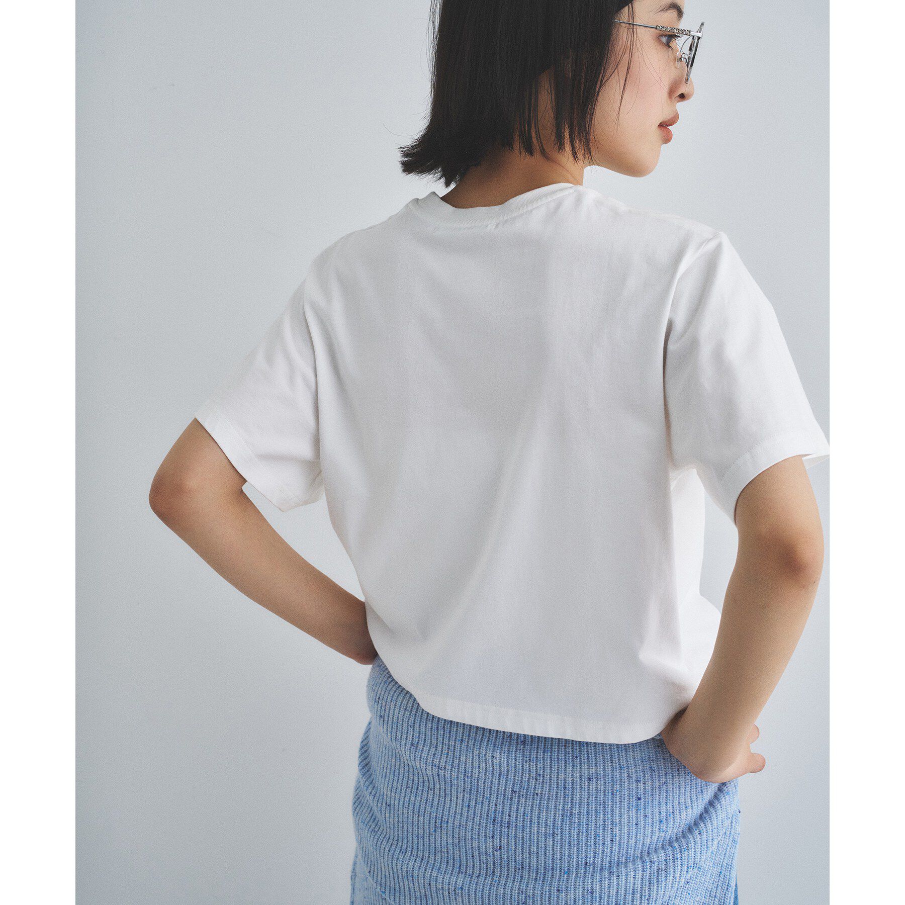 CODE A「NEEDBY heritage｜CROPPED TEE」|Tシャツ・カットソー|
