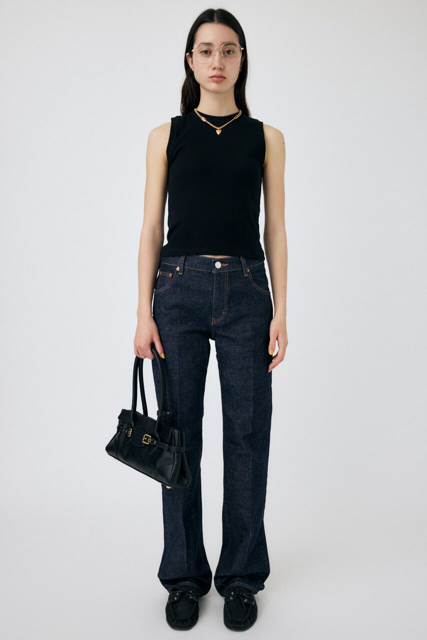 MOUSSY「SUVIN GIZA SLEEVELESS トップス」|タンクトップ|