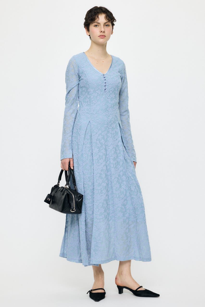 MOUSSY「SCOOP NECK MAXI ドレス」|ワンピース|