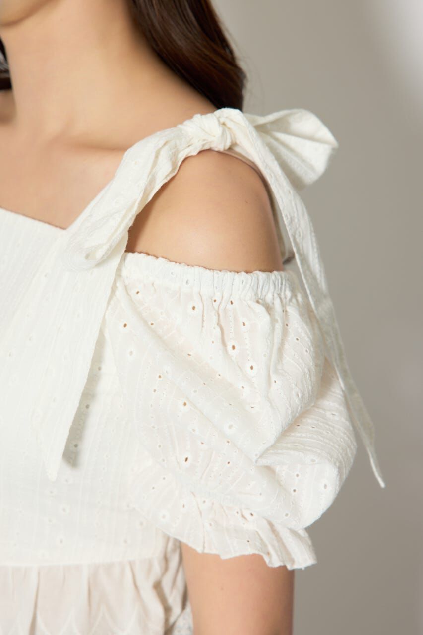 rienda「コットンレースブラウス」|シャツ・ブラウス|