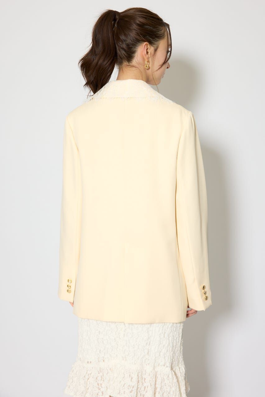 rienda「レースディティール2WAYテーラードジャケット」|その他|