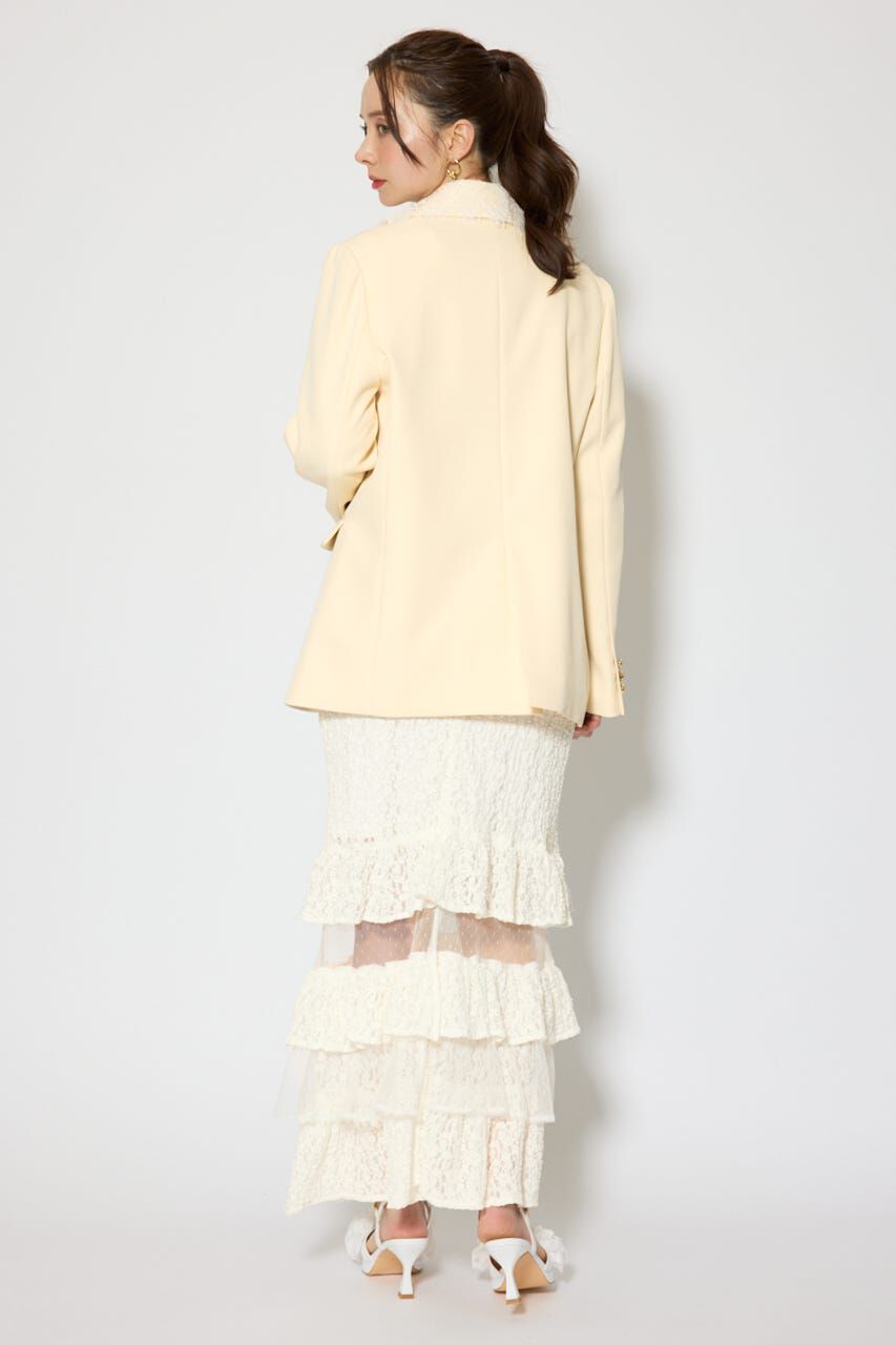 rienda「レースディティール2WAYテーラードジャケット」|その他|