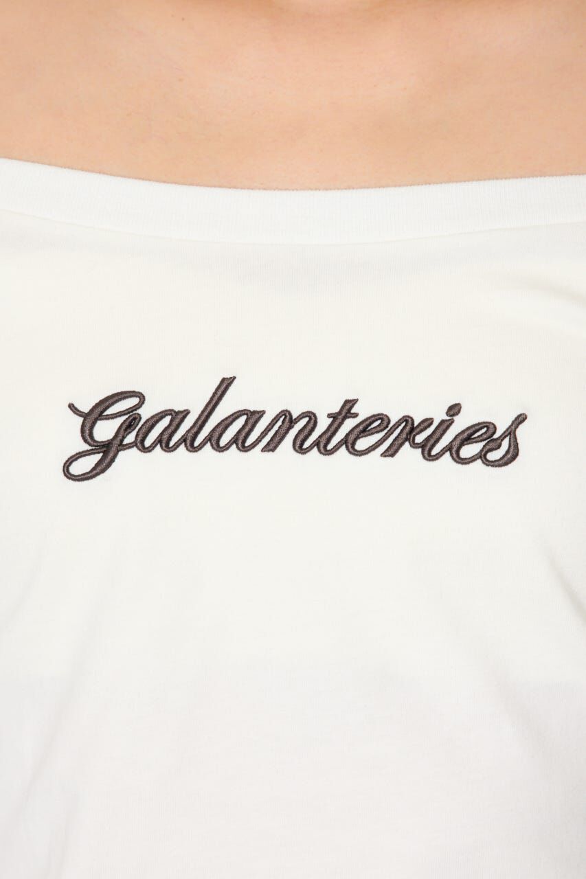 rienda「オフショルカットロングTシャツ」|Tシャツ・カットソー|