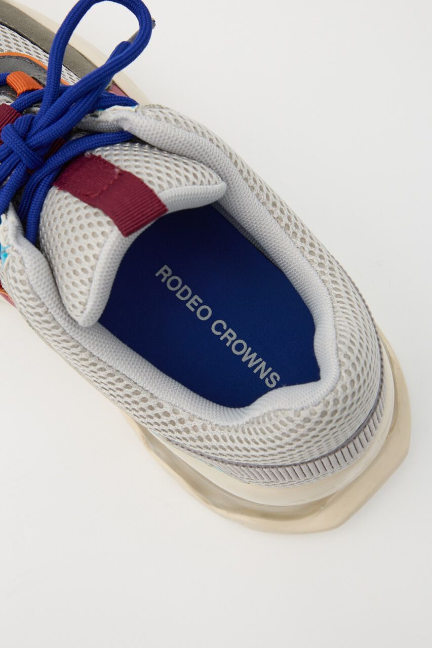 RODEO CROWNS「クリアソール ボリュームスニーカー」|スニーカー|