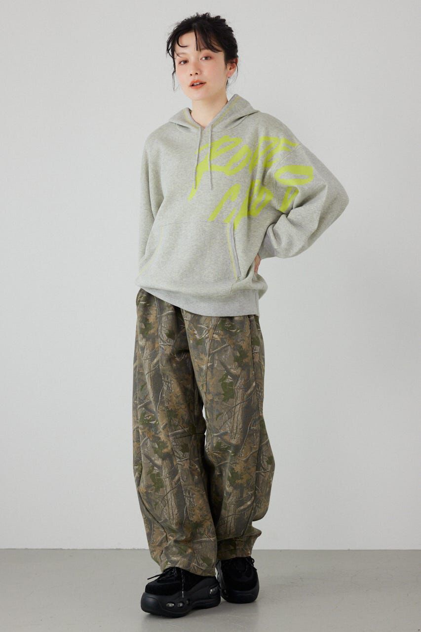 RODEO CROWNS「スウェットライクフロントロゴニットフーディー」|パーカー|