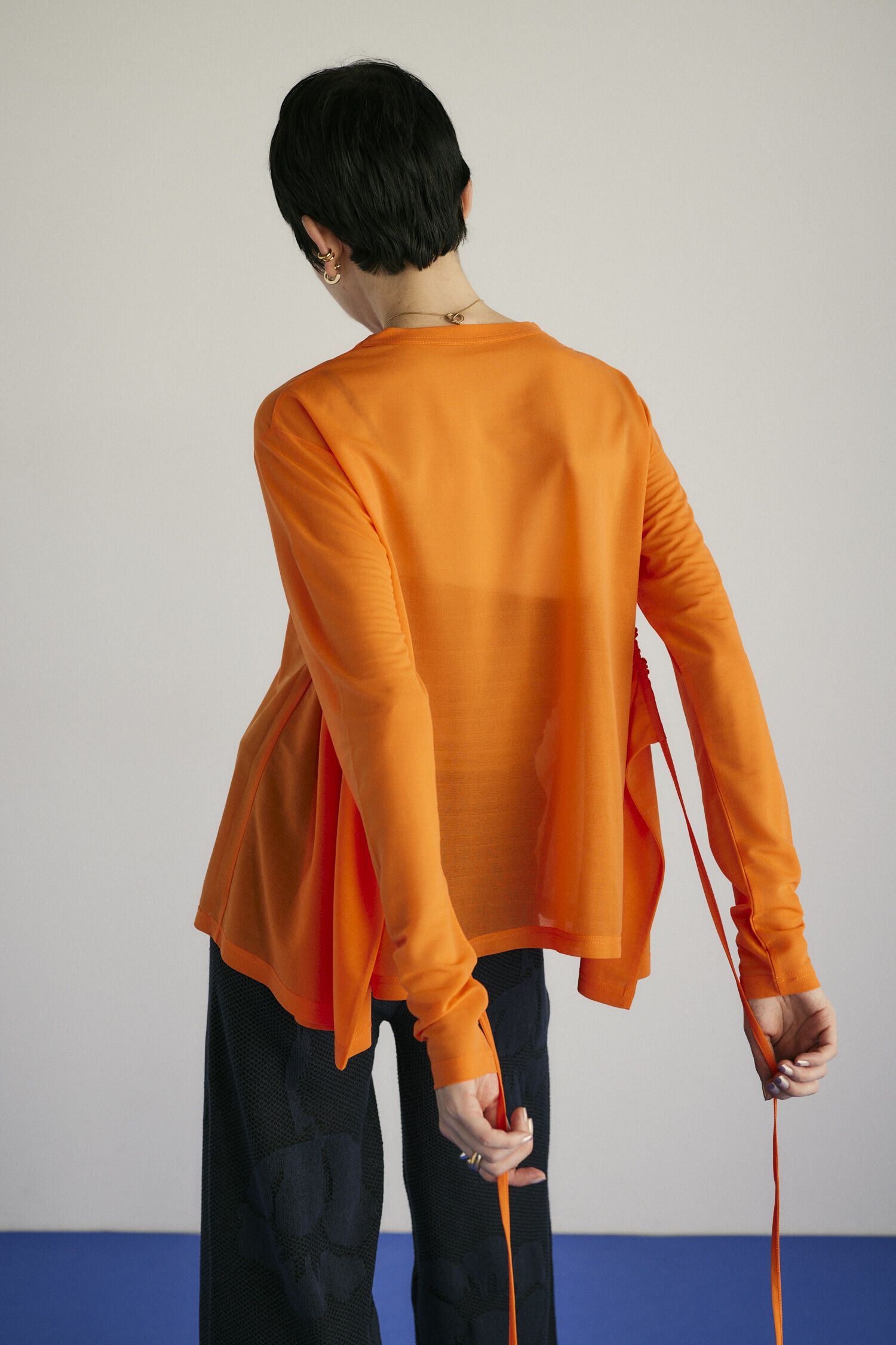 HeRIN.CYE「Sheer squid tops」|Tシャツ・カットソー|