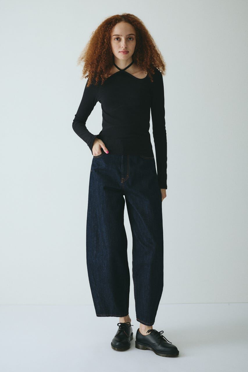 HeRIN.CYE「Wave neck tops」|Tシャツ・カットソー|