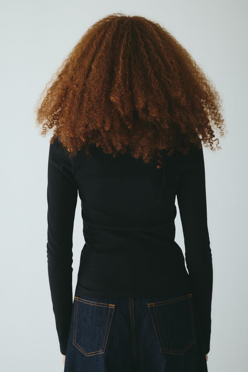 HeRIN.CYE「Wave neck tops」|Tシャツ・カットソー|