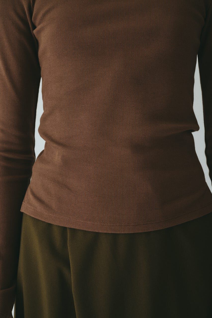 HeRIN.CYE「Wave neck tops」|Tシャツ・カットソー|