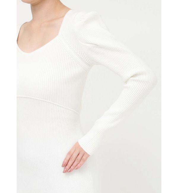 RESEXXY「シアーチェックニットワンピース」|ワンピース|