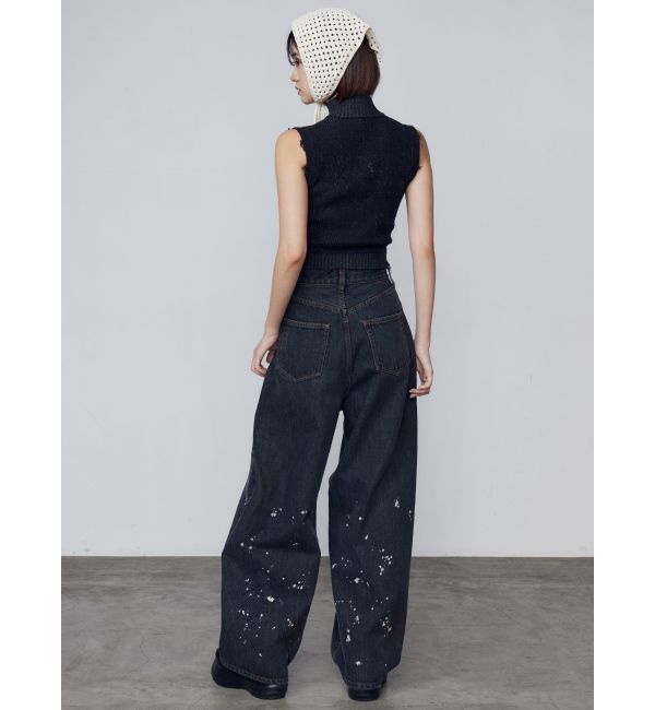 EMODA「ペインティングライクルーズジーンズ」|デニム|