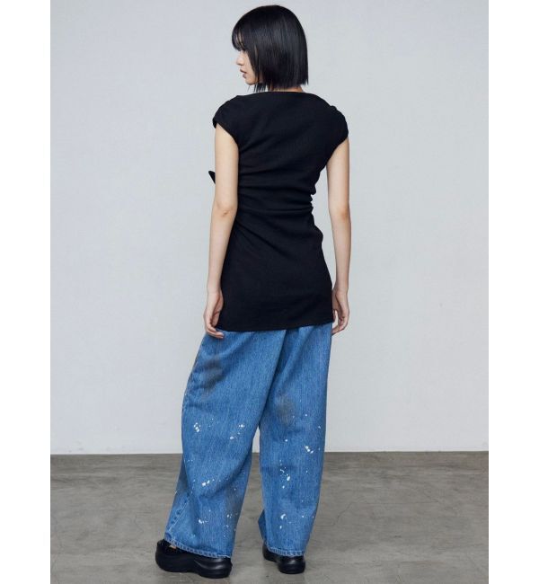 EMODA「ペインティングライクルーズジーンズ」|デニム|