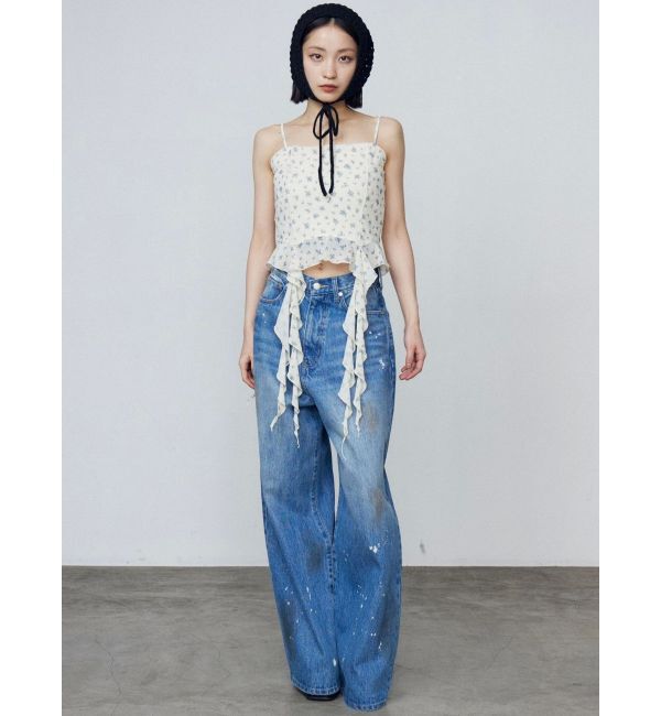 EMODA「ペインティングライクルーズジーンズ」|デニム|