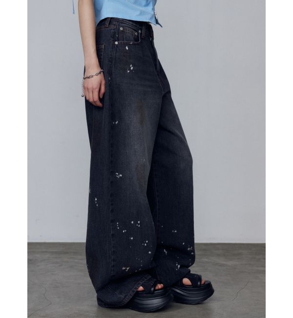 EMODA「ペインティングライクルーズジーンズ」|デニム|