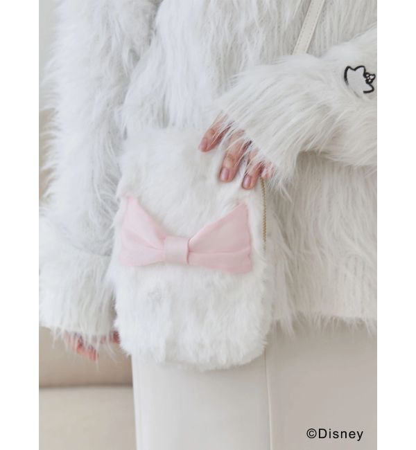 MERCURYDUO「【ディズニーコレクション】おしゃれキャット/スマホショルダーバッグ」|その他|オフホワイト