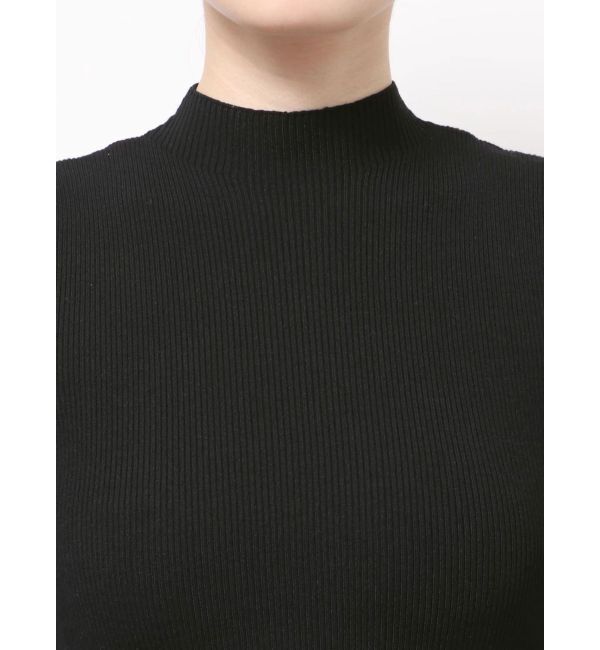 MERCURYDUO「異素材リボンスリーブニット」|ニット・セーター|