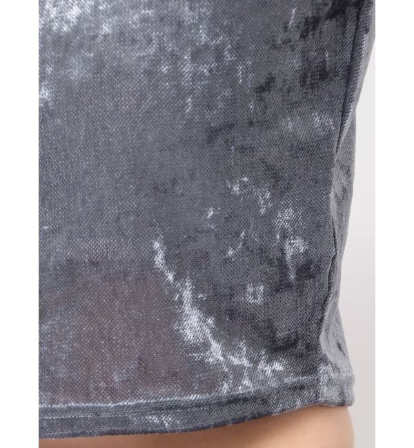 MURUA「クロップドシアーベロアTシャツ」|Tシャツ・カットソー|