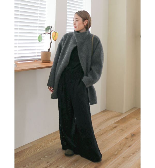 Ungrid「フリルデザインロンパース」|オールインワン|