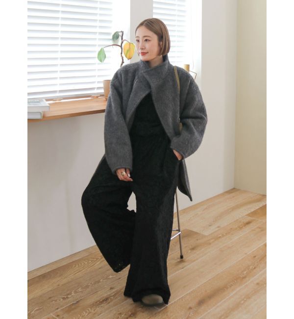 Ungrid「フリルデザインロンパース」|オールインワン|