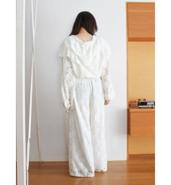 Ungrid「フリルデザインロンパース」|オールインワン|