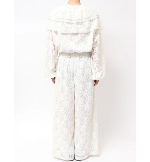 Ungrid「フリルデザインロンパース」|オールインワン|