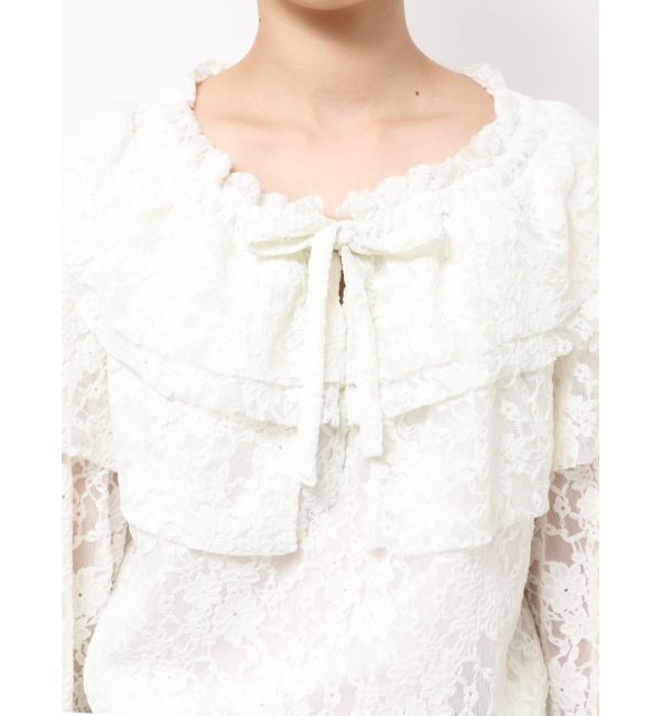 Ungrid「フリルデザインロンパース」|オールインワン|