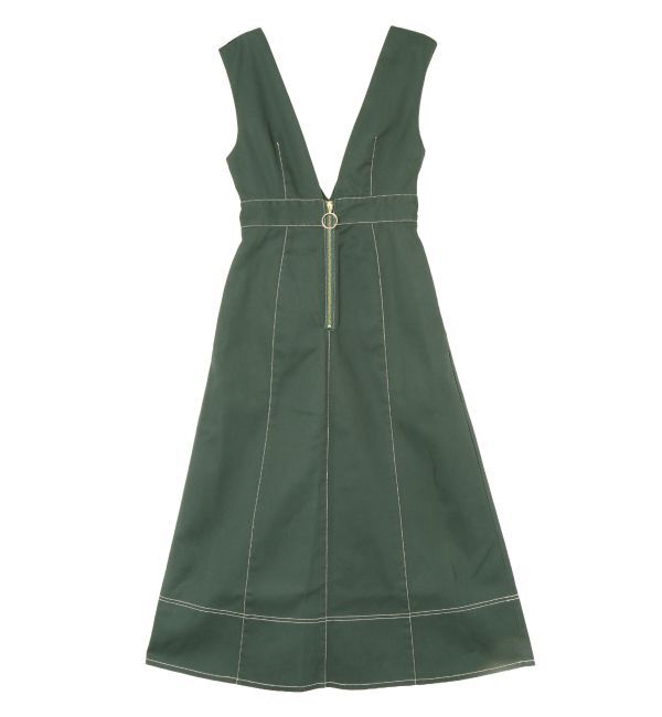 LAGUNAMOON「【別注Dickies】ZIPジャンパースカート」|ジャンパースカート|